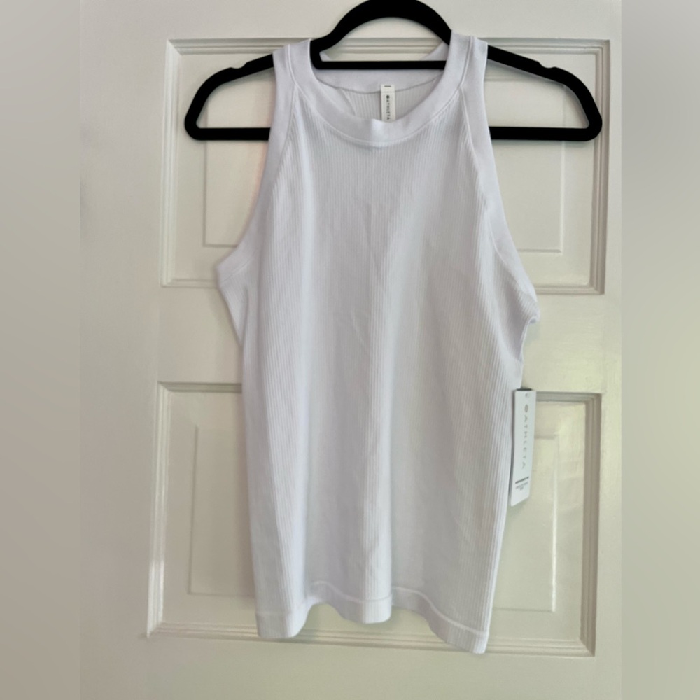 Athleta Renew Racerback Tank in White